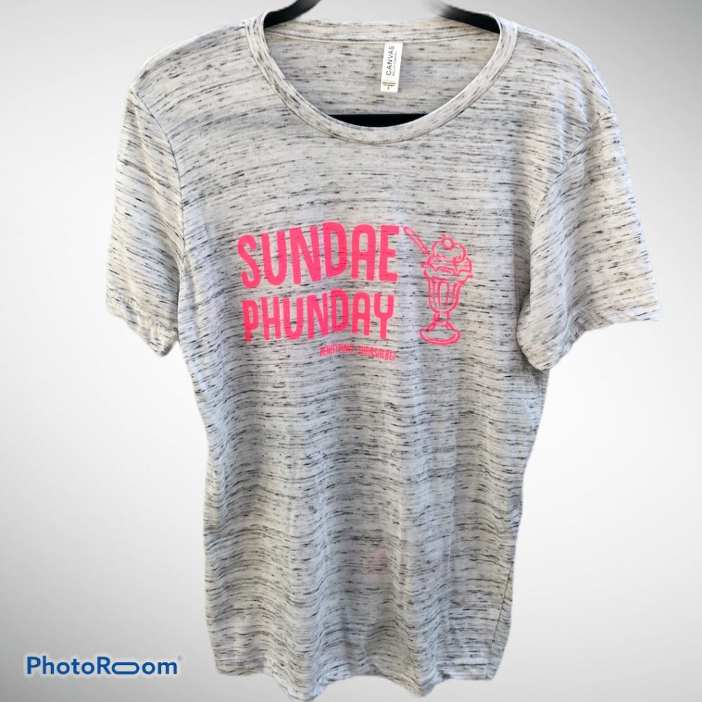 AEPhi Sundae Phunday Womens T-shirt Sz Small